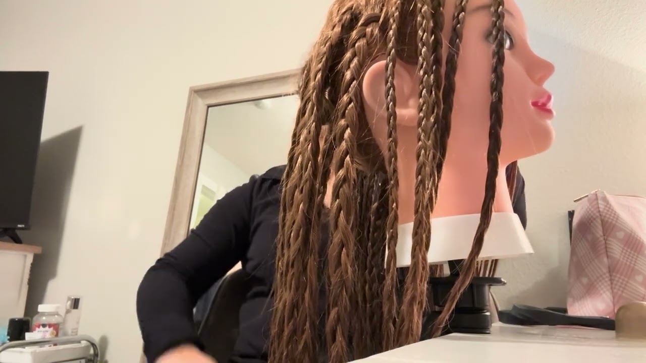 Taking out your braids (no taking) 💋