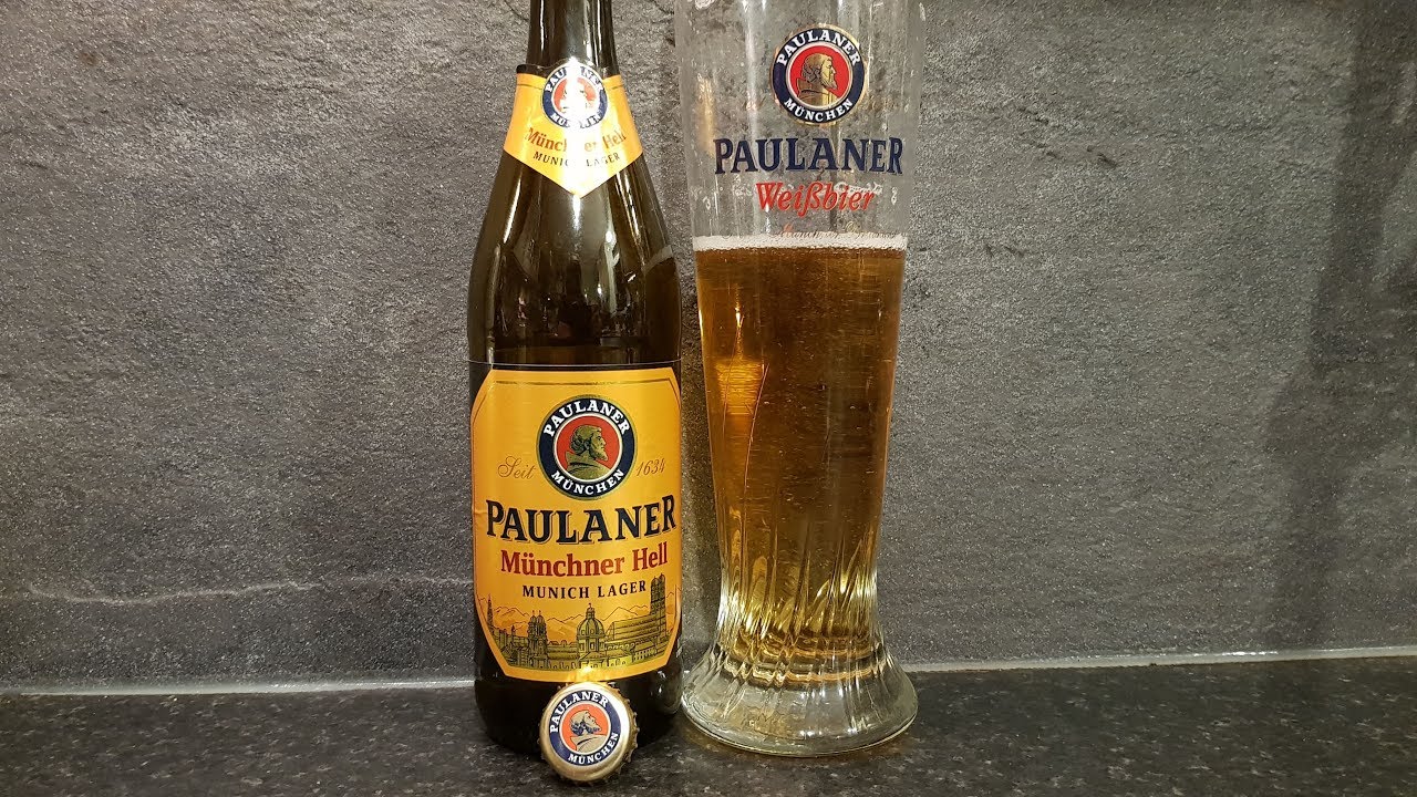 Paulaner Original M&uuml;nchner Hell Мюнхенский лагер от Paulaner Brauerei Sch&ouml;rghuber | Обзор немецко...
