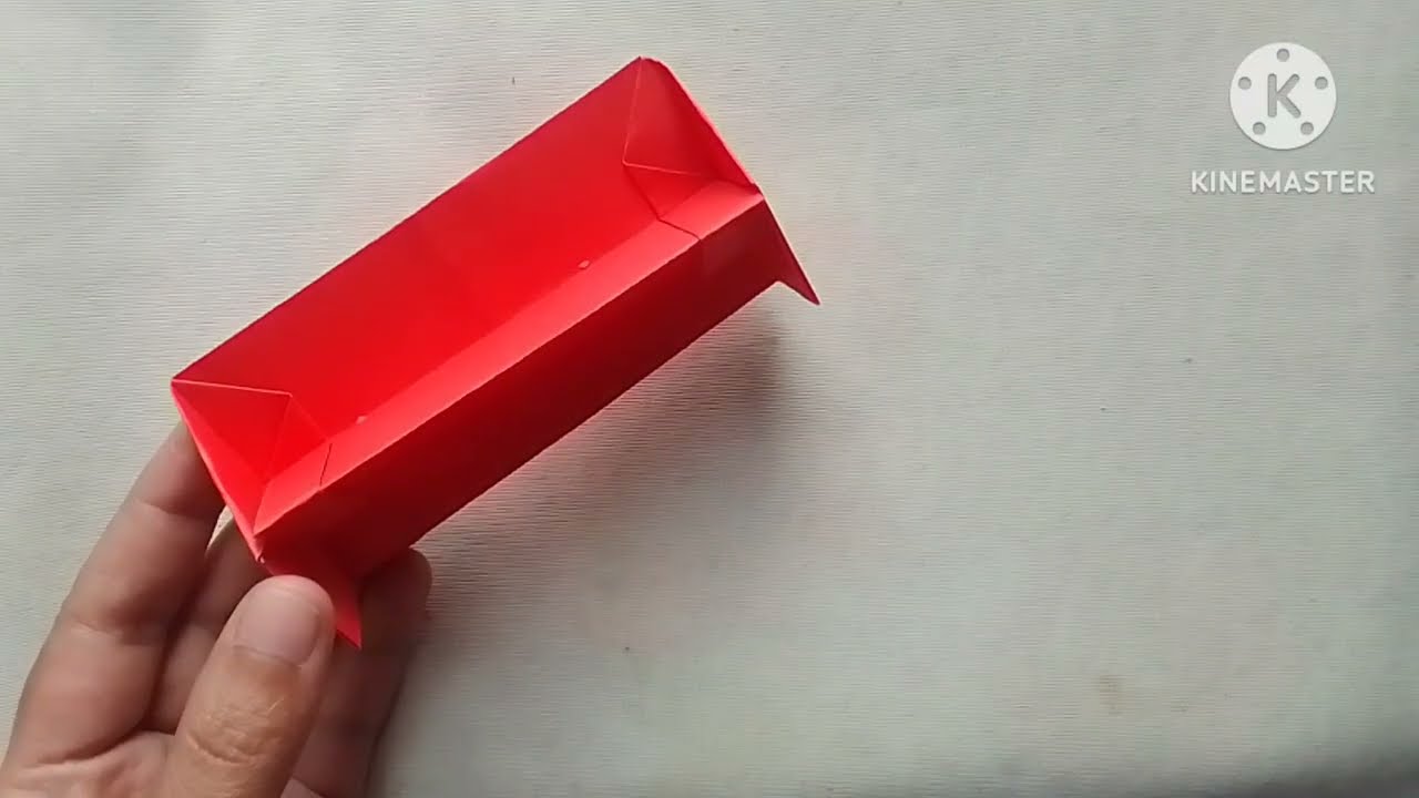 Paper bench/origami bench/paper bench making tutorial