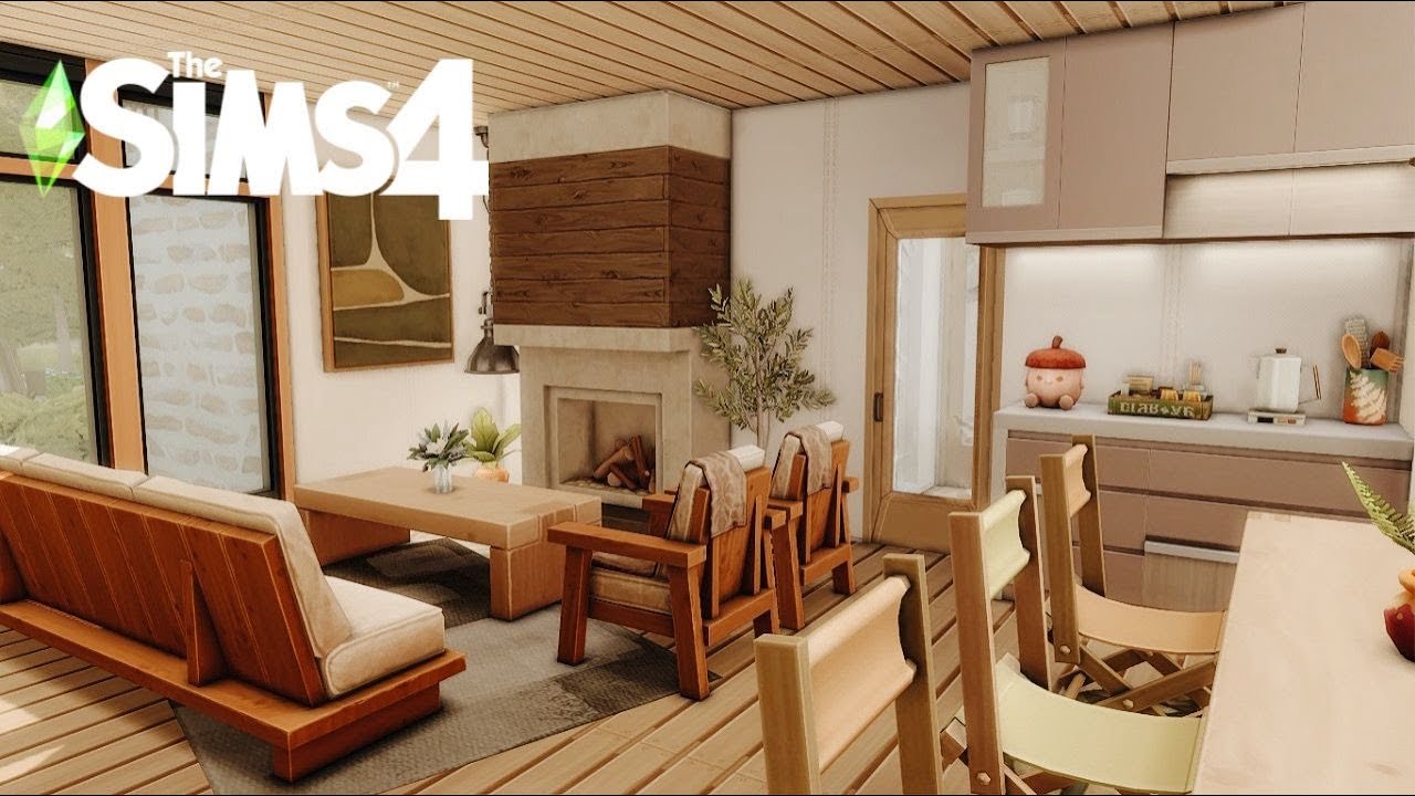 Villa for Family with EP Adventure Awaits ✨| NoCC | ASMR Speedbuild | The Sims 4
