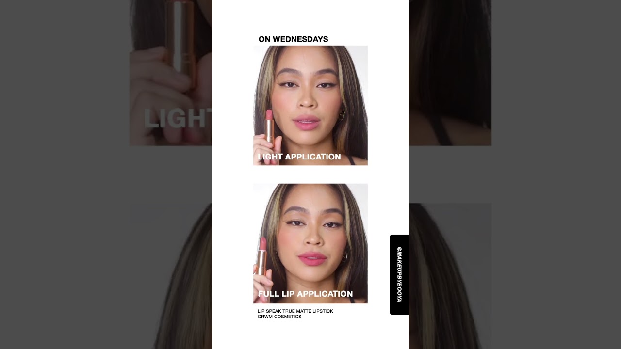 Swatch: GRWM Lip Speak in ON WEDNESDAYS