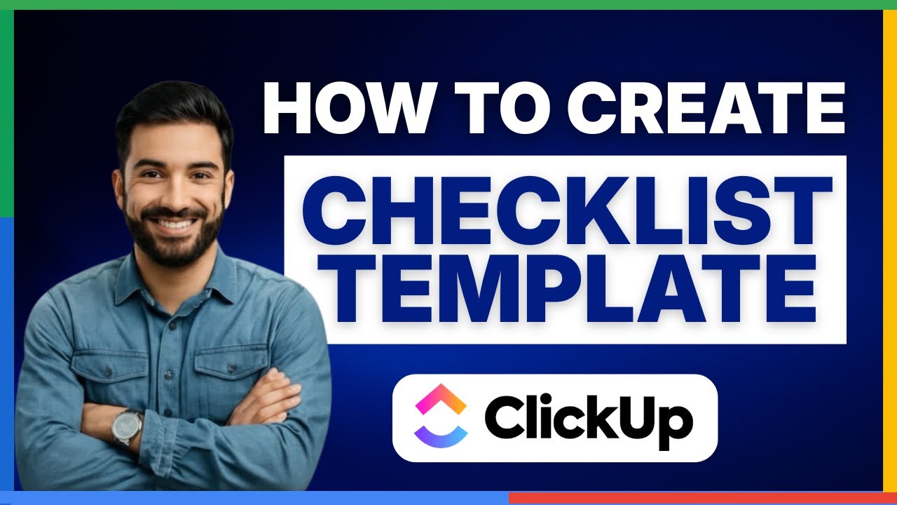 Как создать шаблон контрольного списка в ClickUp [ПОЛНОЕ РУКОВОДСТВО]