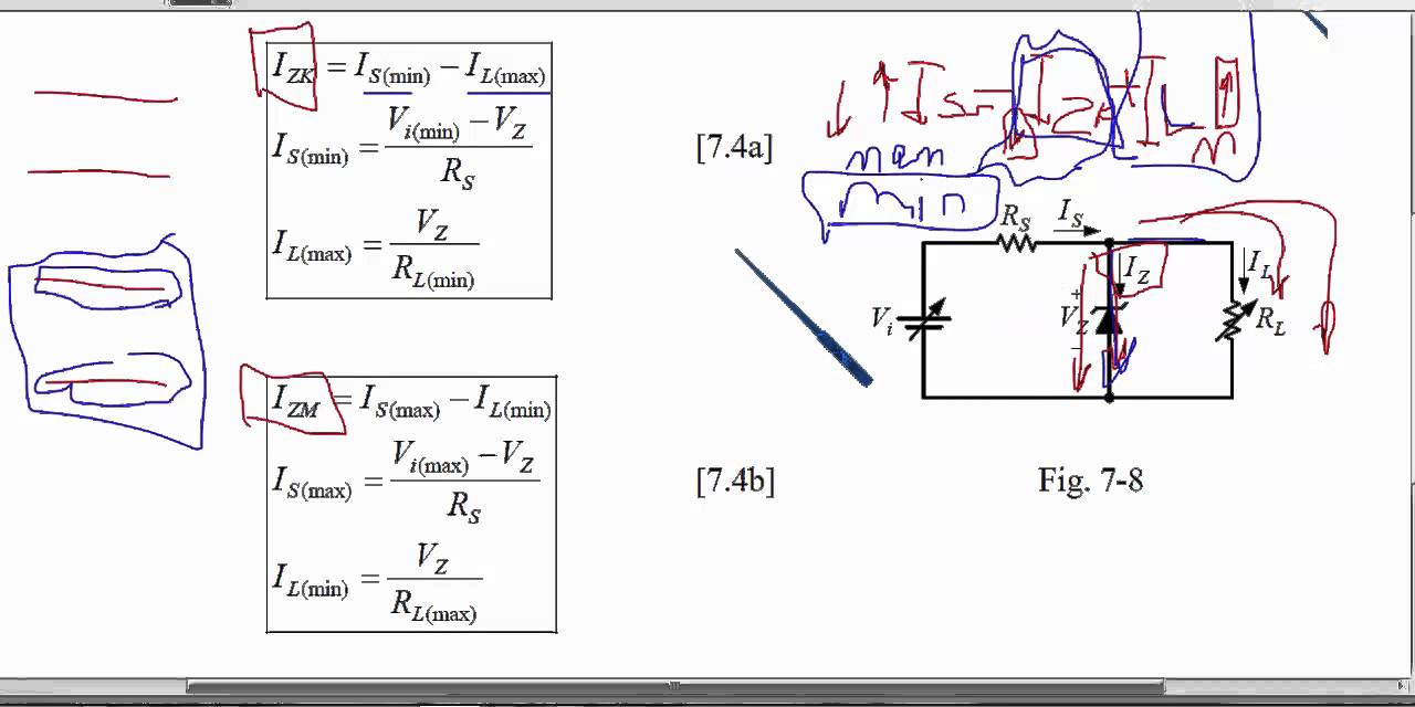 الحلقة 12 / ألكترونيك / محاضرة خامسة / تكملة ألزينر دايود zener diode