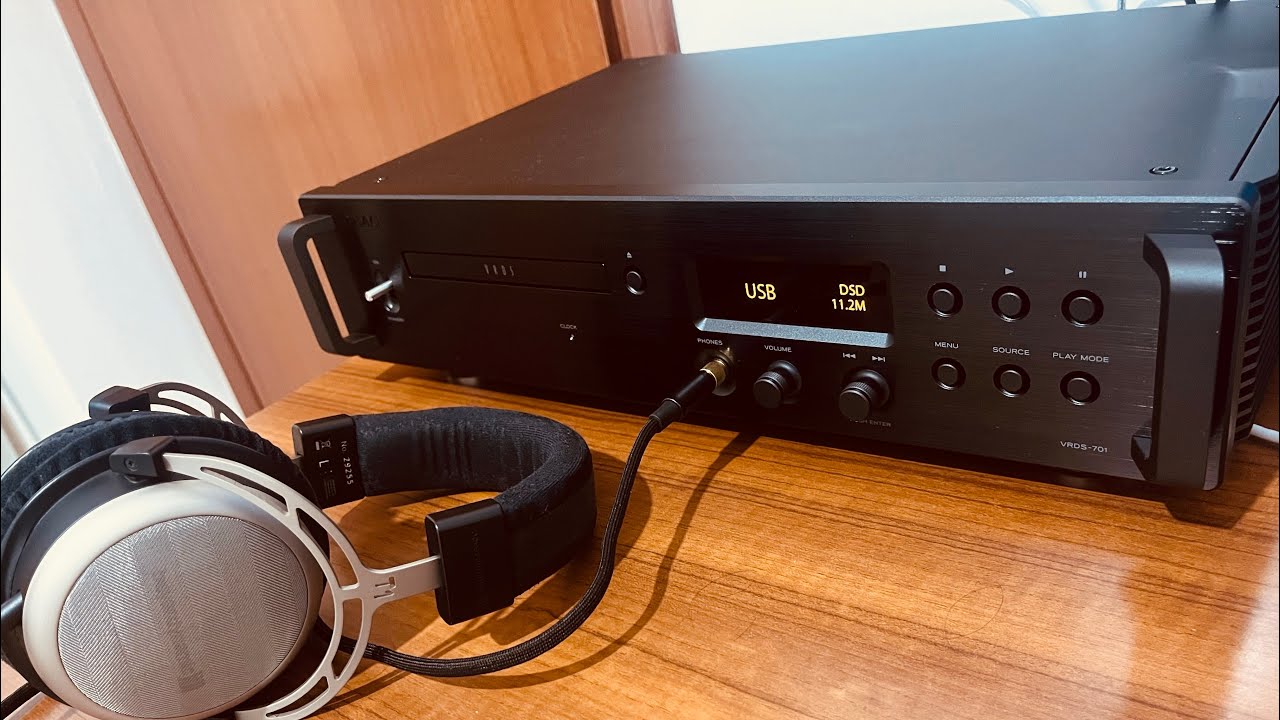 Teac VRDS 701 Unboxing + Technical features (ITALIANO+SUB ENG)