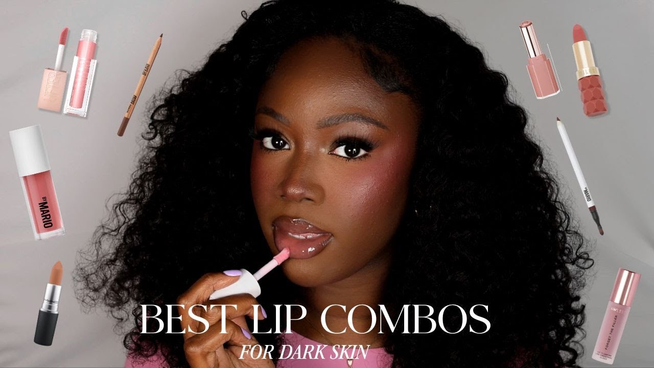 BEST lip products for dark skin 👄 lip liners, lipsticks, and lip glosses that flatter deep skin ♡