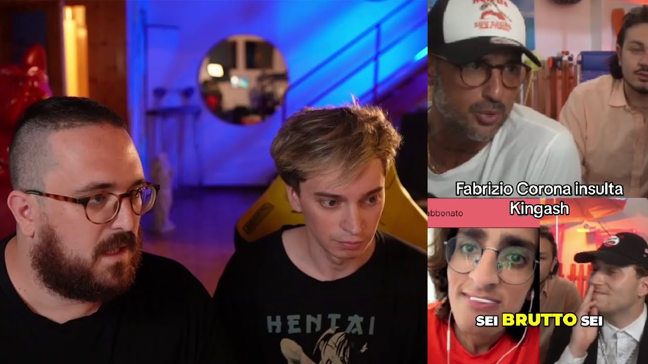 croix89 e sdrumox reagiscono a Fabrizio Corona contro kingash