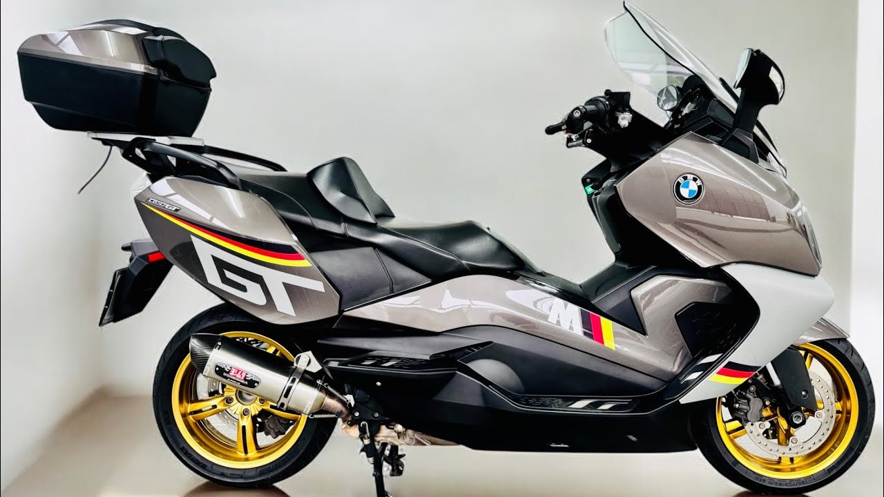 BMW C650GT abs รถปี14 ใช้น้อย 27xxxกิโล สีน้ำตาล ชิวไฟฟ้า สุดยอดรถ ทัวริ่ง นั่งสบาย หรูหรา