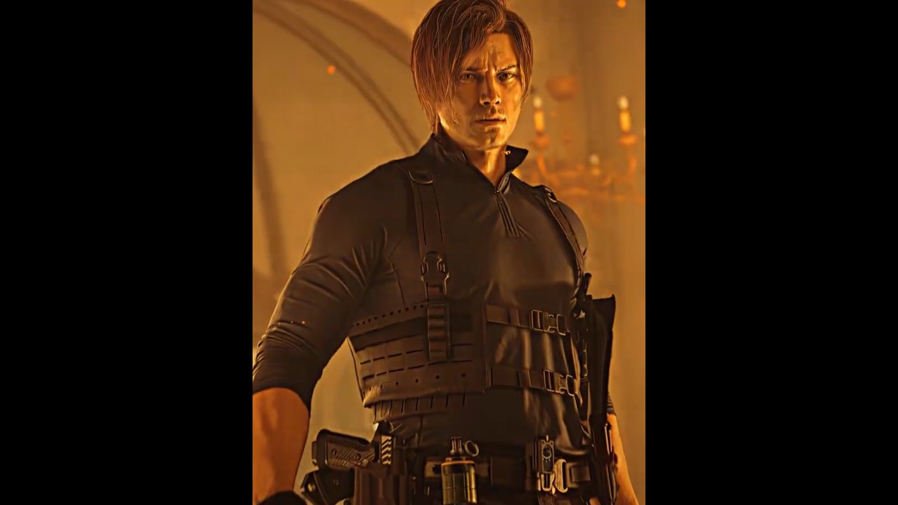 Виктор Гидеон пытается допросить Леона 😂🔥 - Resident Evil 9 Requiem