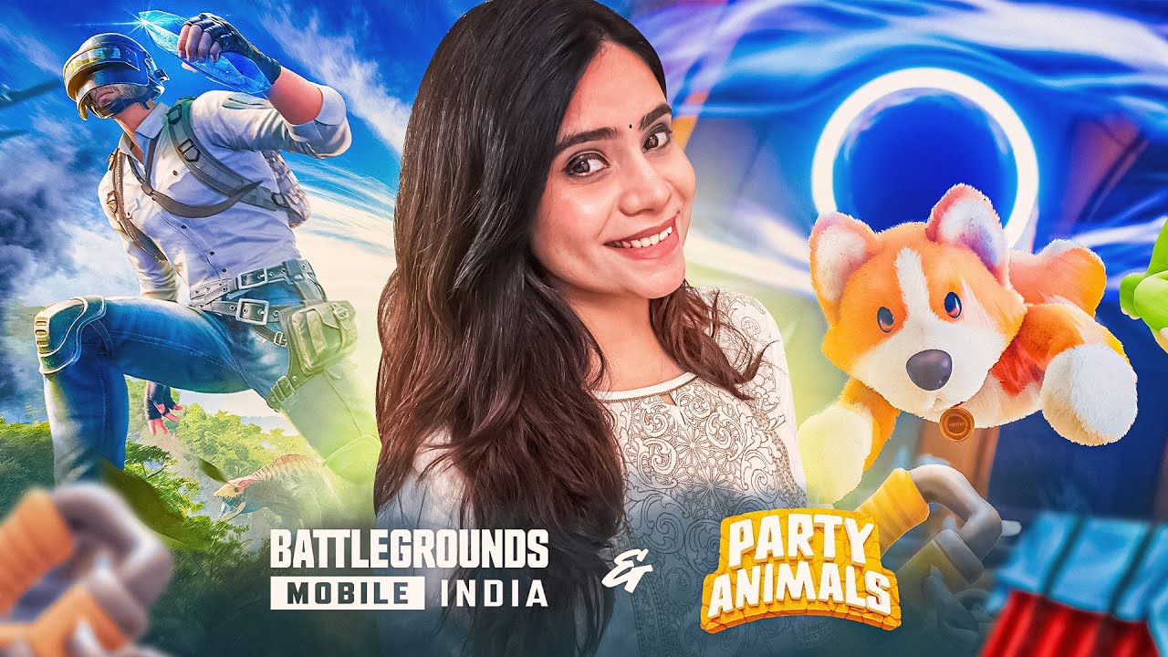 Party Animals w S8UL 🩵 | BGMI done