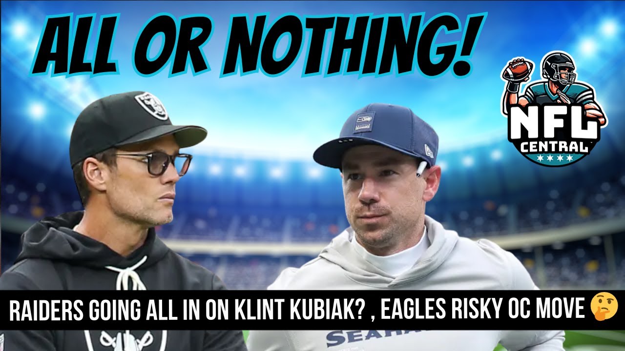 Raiders Going All In On Klint Kubiak? , Eagles Risky OC Move 🤔 | NFL