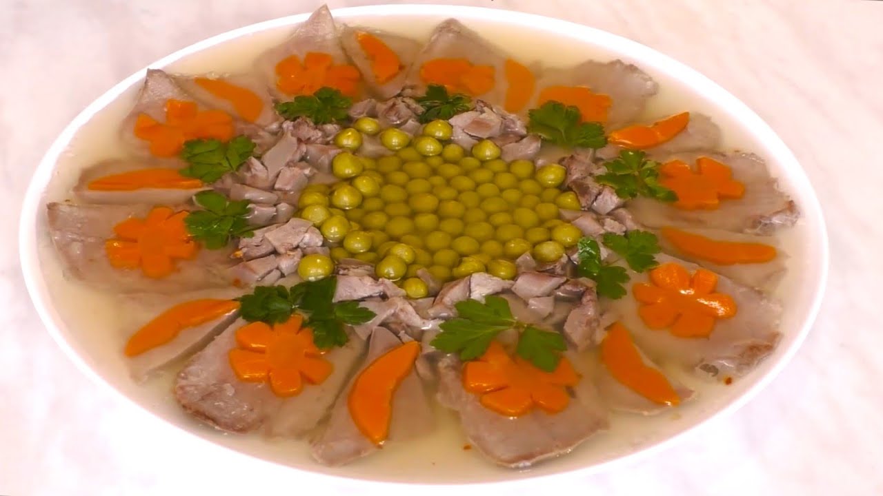 ЯЗЫК ЗАЛИВНОЙ - самое востребованное блюдо на праздничном столе!