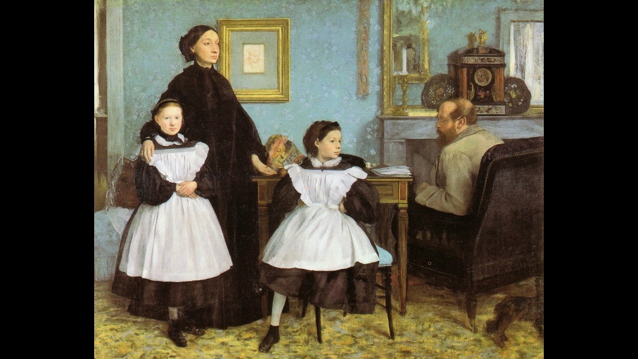 Curs: Llegir obres d'art. Edgar Degas: La  familia Bellelli