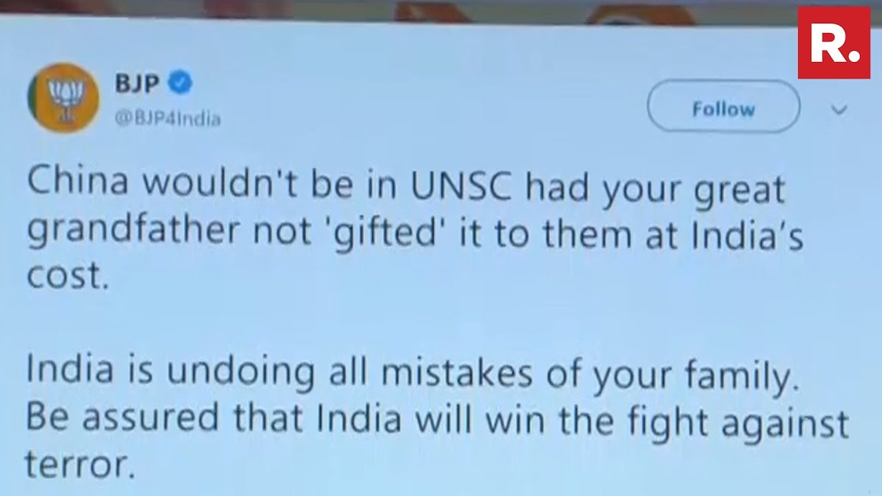 BJP Slams Rahul Gandhi's 'China' Tweet, Says 