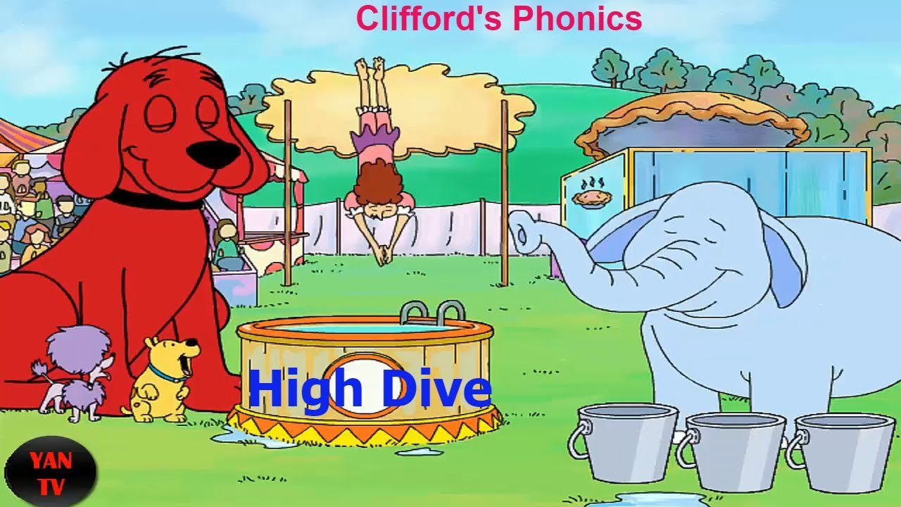 Clifford the Big Red Dog full episodes: Clifford's Phonics ❤️ Big Red Dog Clifford puppy days