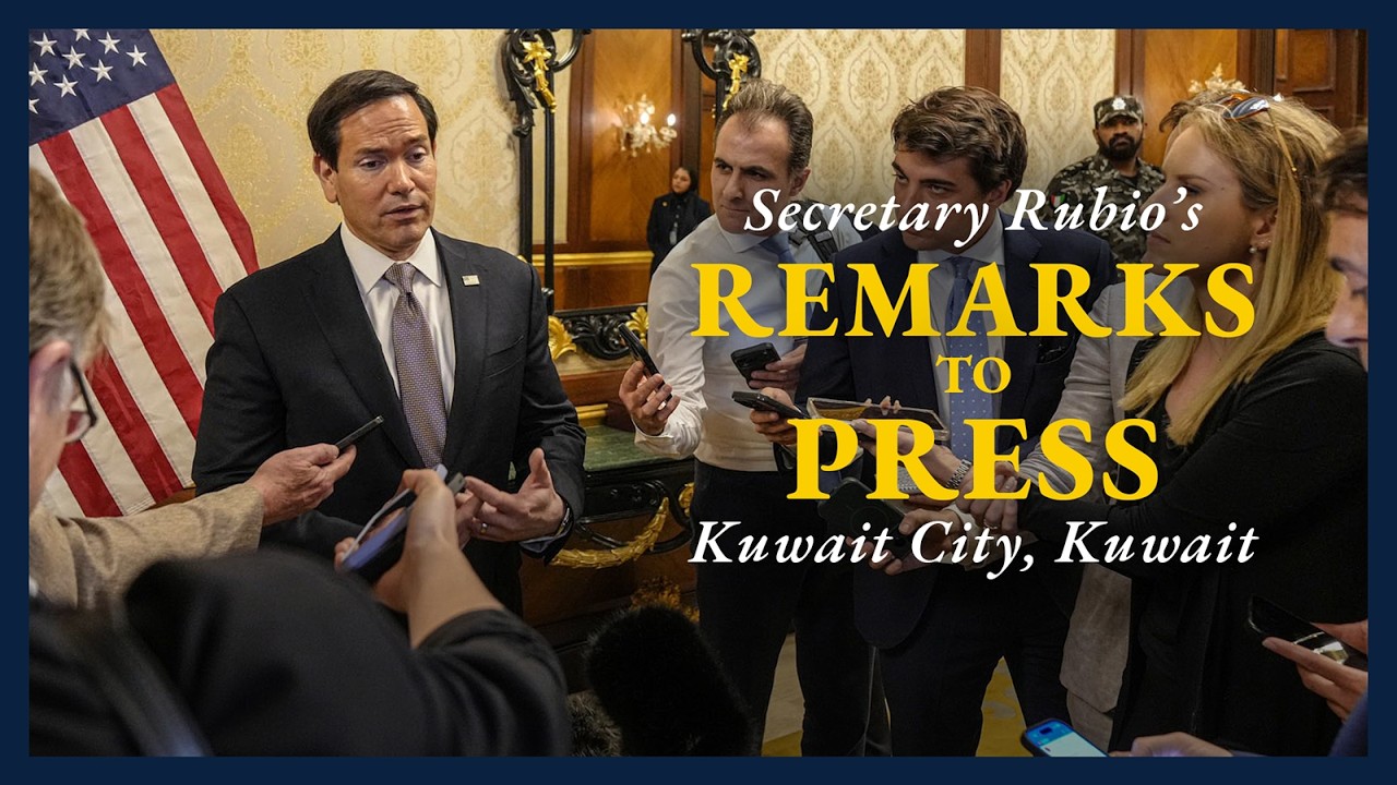 Secretary Rubio's remarks to the press