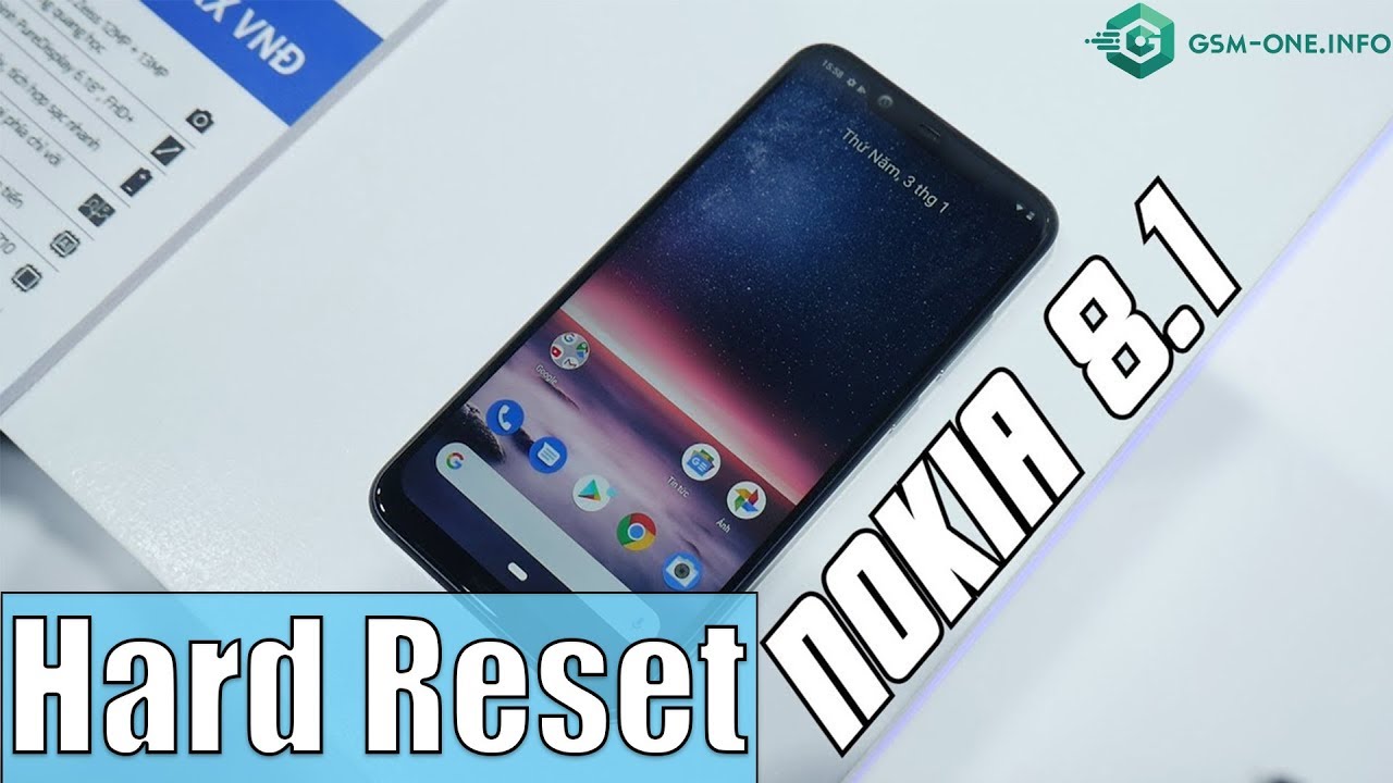 NOKIA 8.1 | Hard Reset