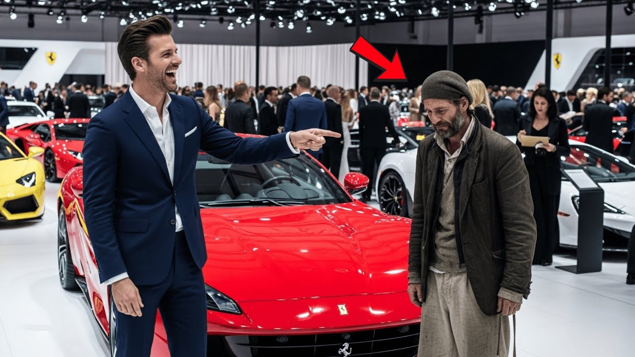 Îți Dau Ferrari-ul Meu Dacă Îl Pornești!” Milionarul L-A Umilit Pe Bătrânul Flămând, Finalul A Uimit