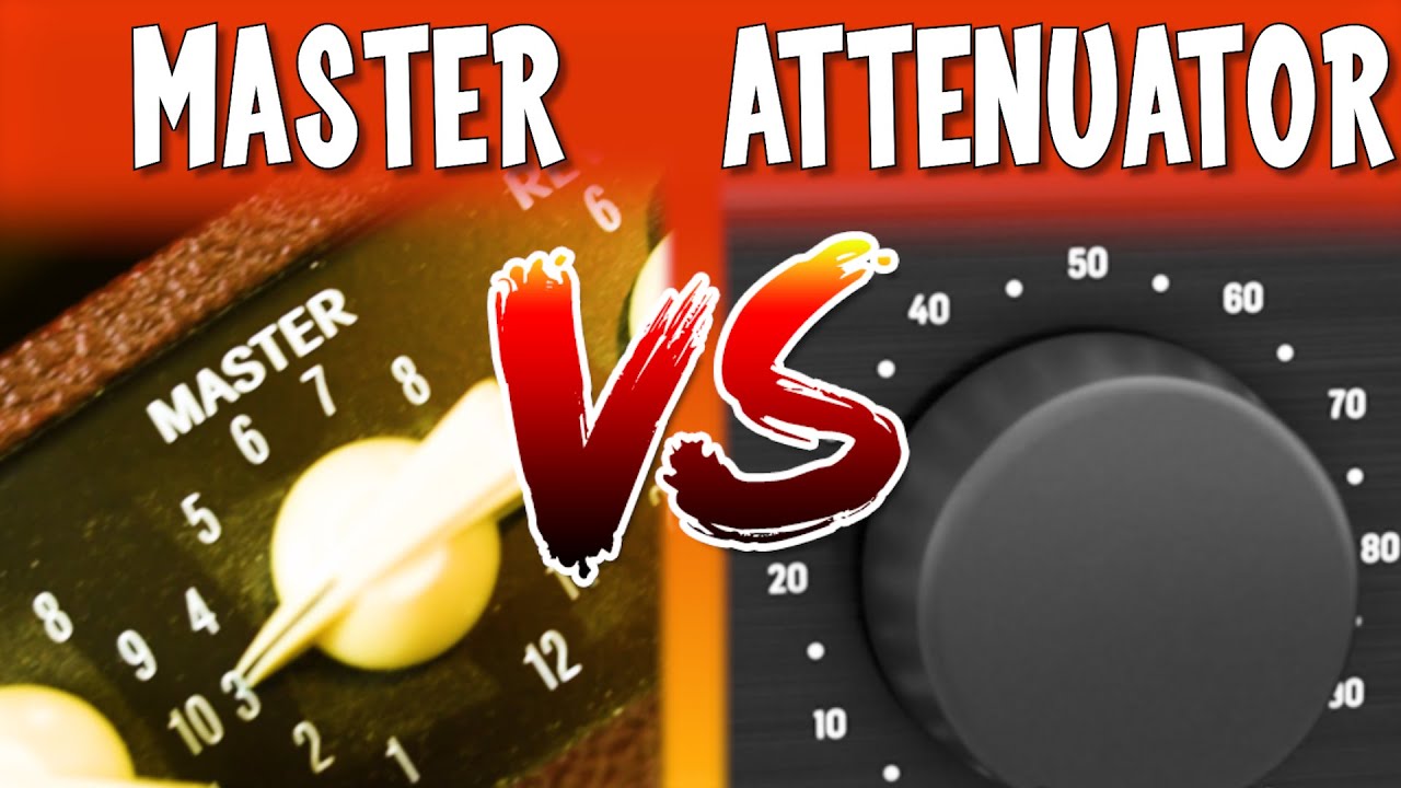 Blues Jr. VS Tweed Deluxe 5E3 | Part 2: Master Volume VS Attenuator