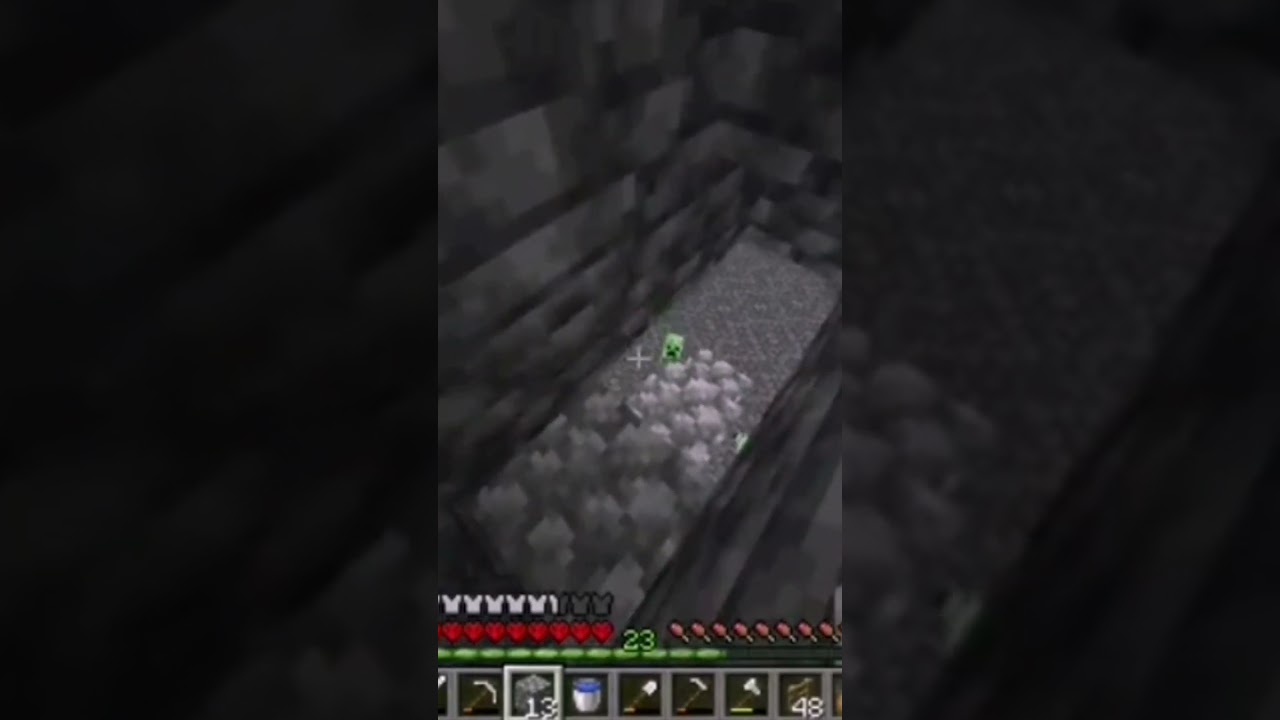 Minecraft Wants Me To Lose My Hardcore World... #shorts