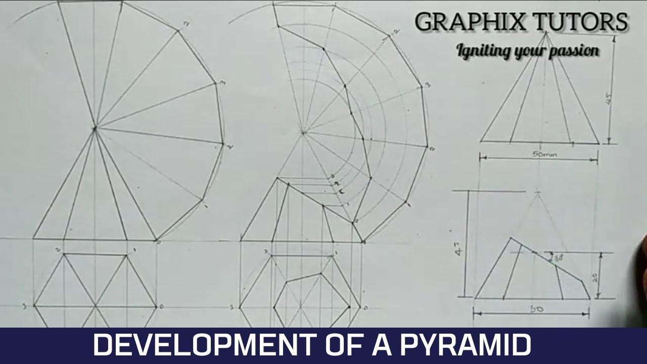 Development of a PYRAMID AND A TRUNCATED PYRAMID
