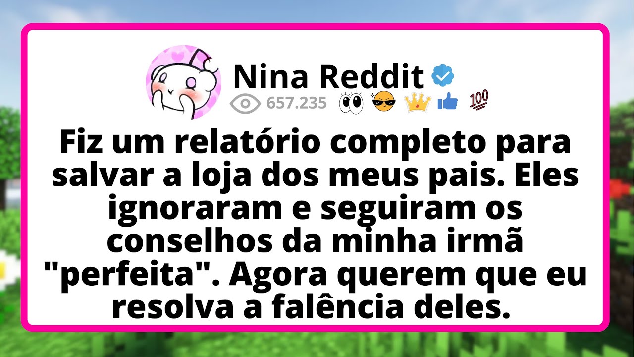 Fiz um RELATÓRIO completo para salvar a LOJA dos meus pais. Eles IGNORARAM e seguiram os...