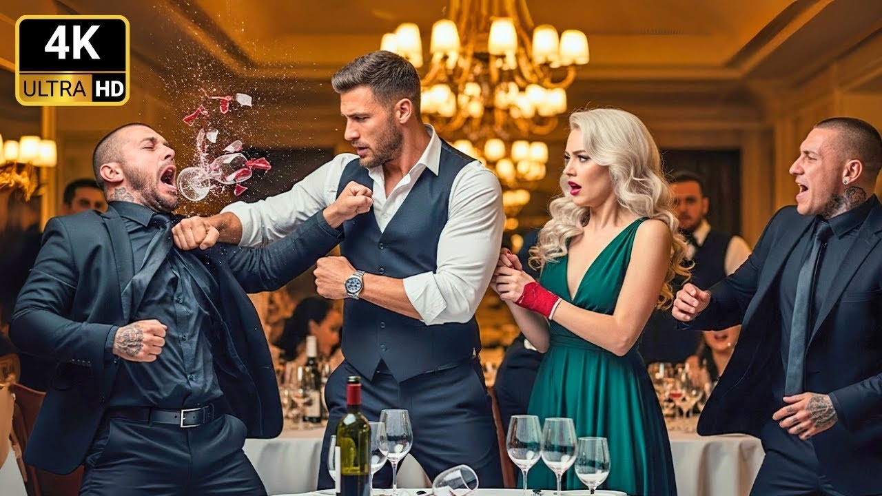 Three Men Attacked a CEO in a Restaurant — A Single Dad’s Hidden Skill Changed Everything...