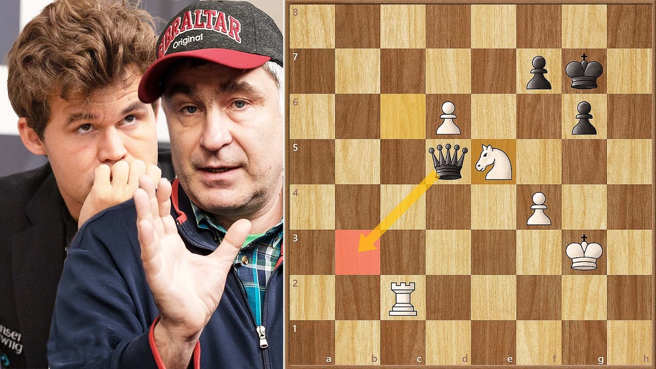 Carlsen and Ivanchuk Play The 