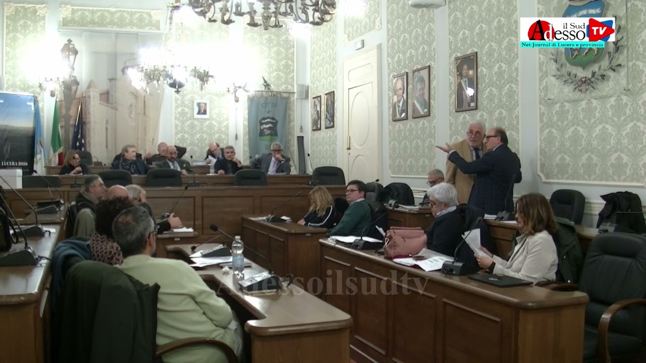 Consiglio comunale di Lucera del 09 Febbraio 2026 4 ª parte