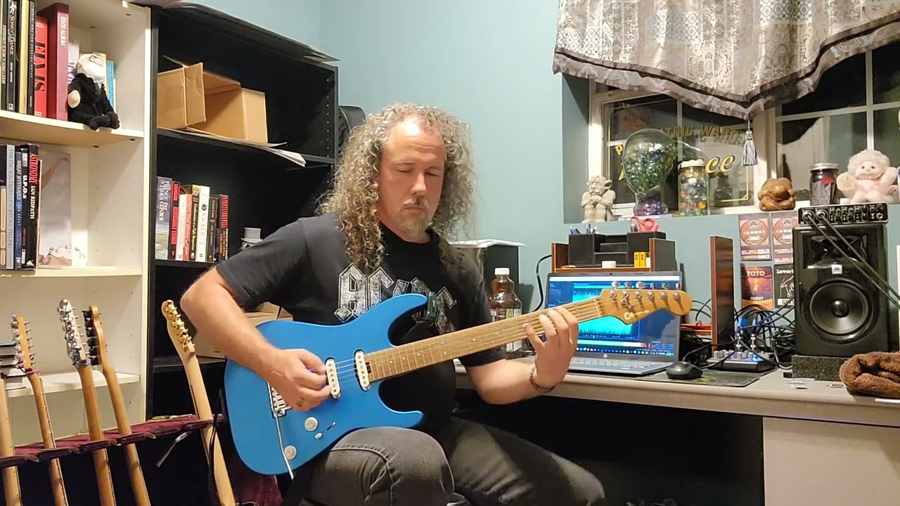 Angel Don't Cry - Toto Guitar Cover Excerpt #Toto #stevelukather #guitarcover