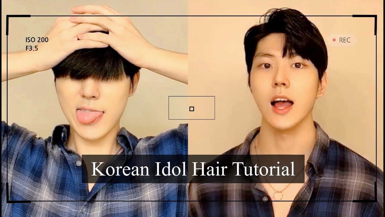 HOW I DO MY HAIR | Male Korean Idol Inspired Tutorial