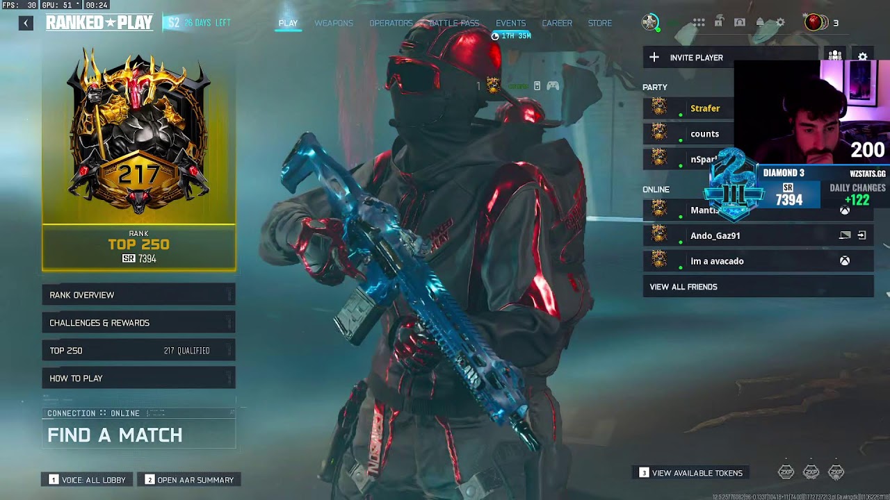 GRA RANKINGOWA NA ŻYWO &ndash; SR UPADA W KANALE &ndash; BLACK OPS 7 (DROGA DO 500 REZERWOWYCH)