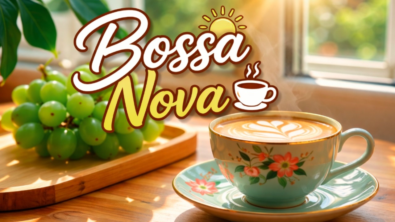 Morning Bossa Nova ☀️☕ Relaxing Cafe Jazz Instrumental for Study, Work & Positive Energy