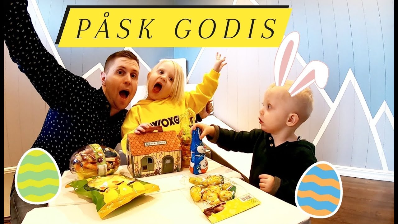 Vi testar påskgodis! Vlogg