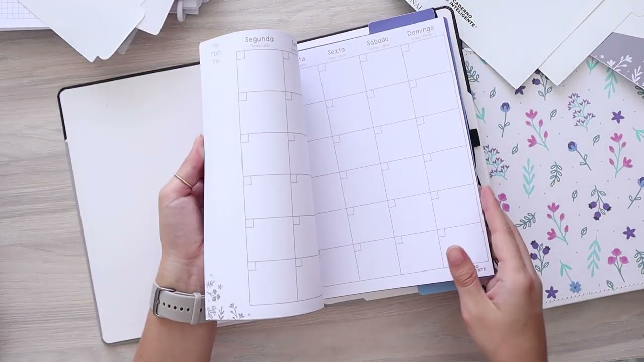 Montando meu planner de 2024 l Caderno Inteligente
