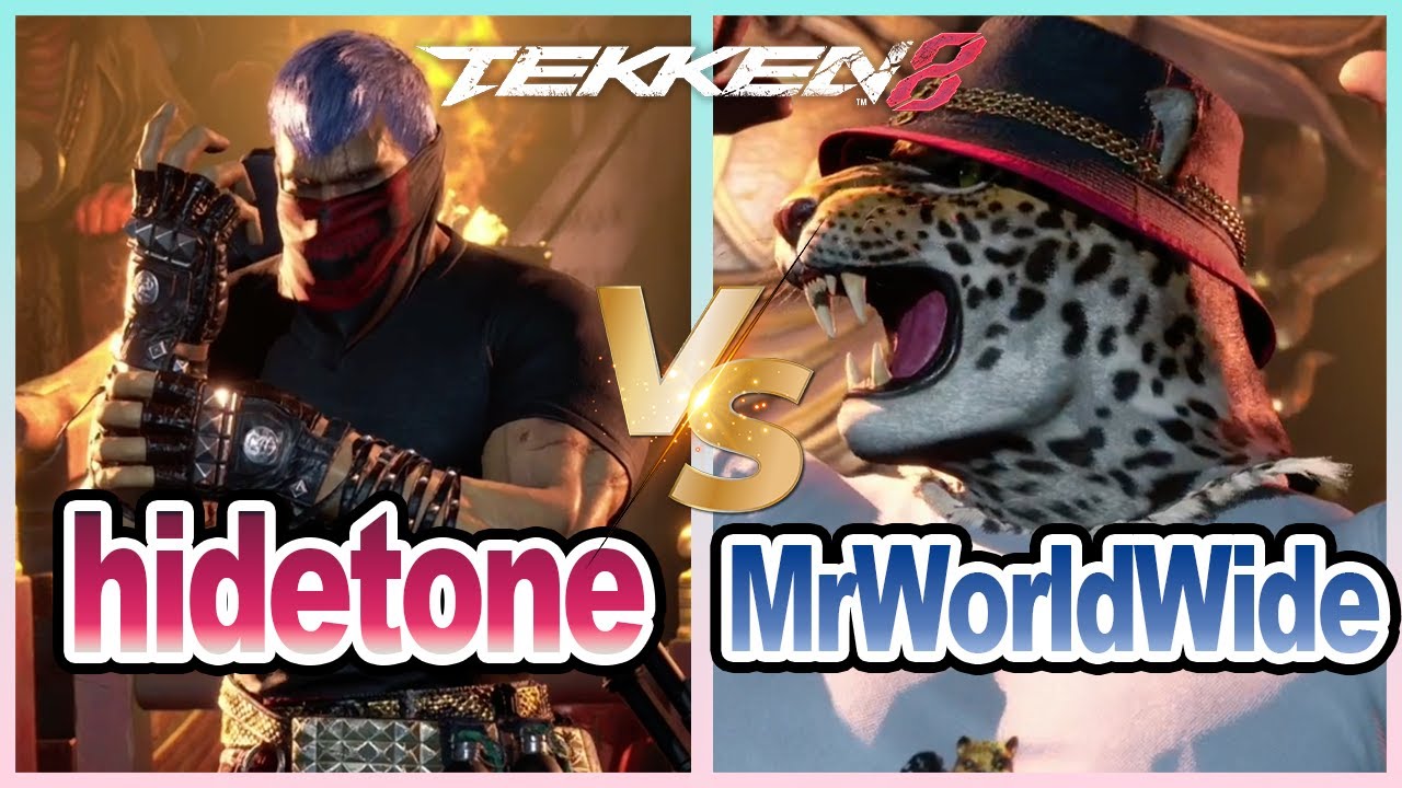 hidetone(Bryan) vs MrWorldWide(King) | Tekken 8 - Ranked Match
