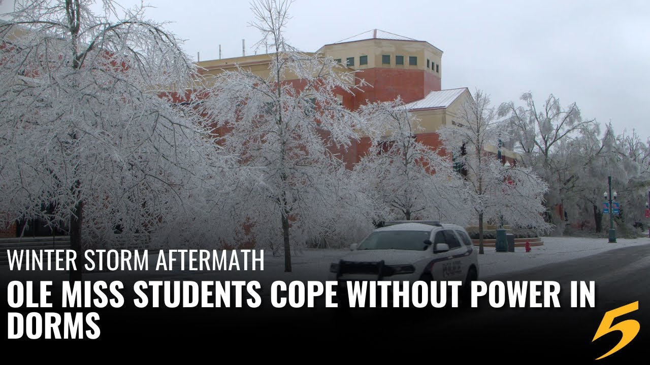 Ole Miss students cope without power in dorms