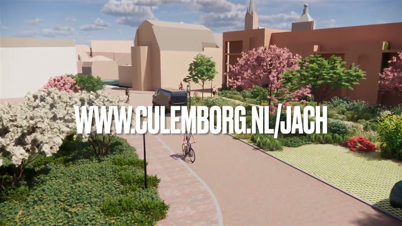 Impressie ontwikkeling vergroening Het Jach Culemborg