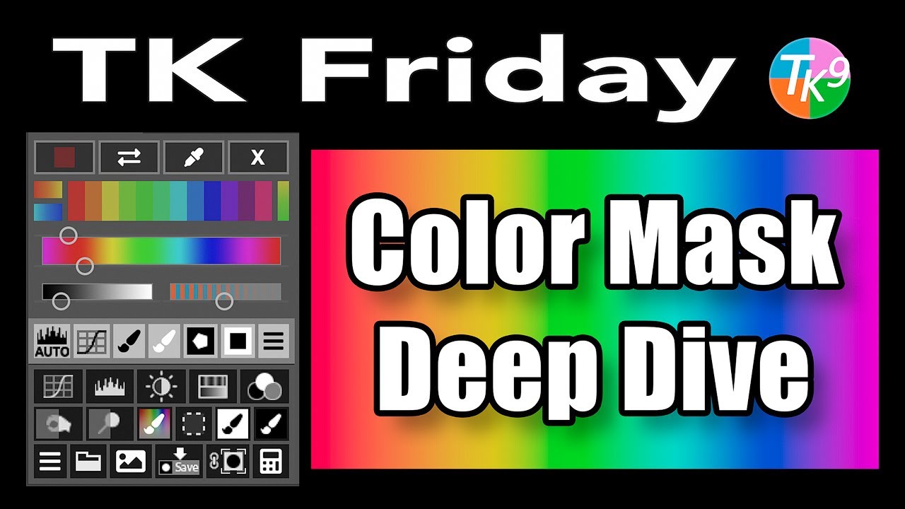 Освоение создания цветовых масок в TK9 для Photoshop | TK Friday