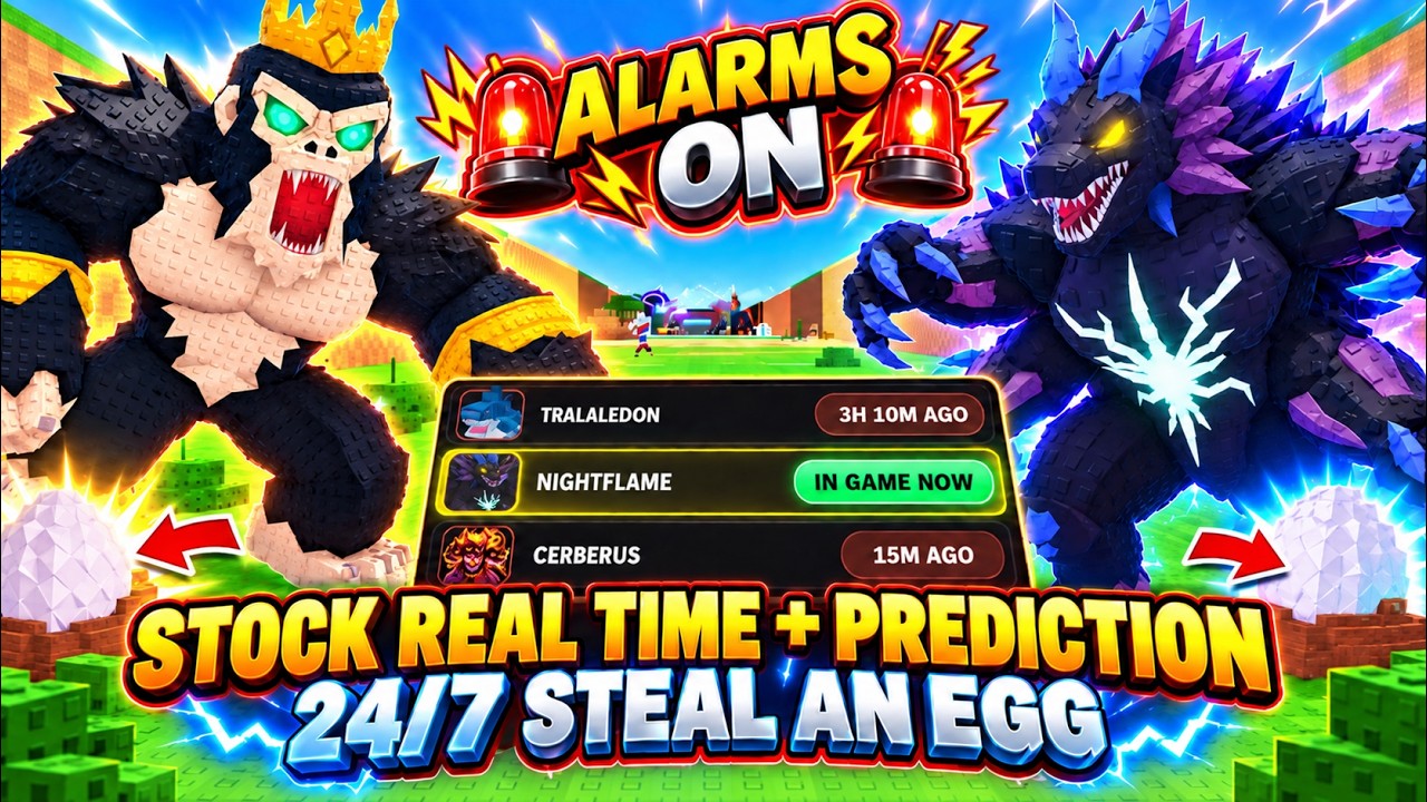 🔴 STEAL AN EGG STOCK 24/7 LIVE: Secret, Eternal & Divine Alerts + Predictions