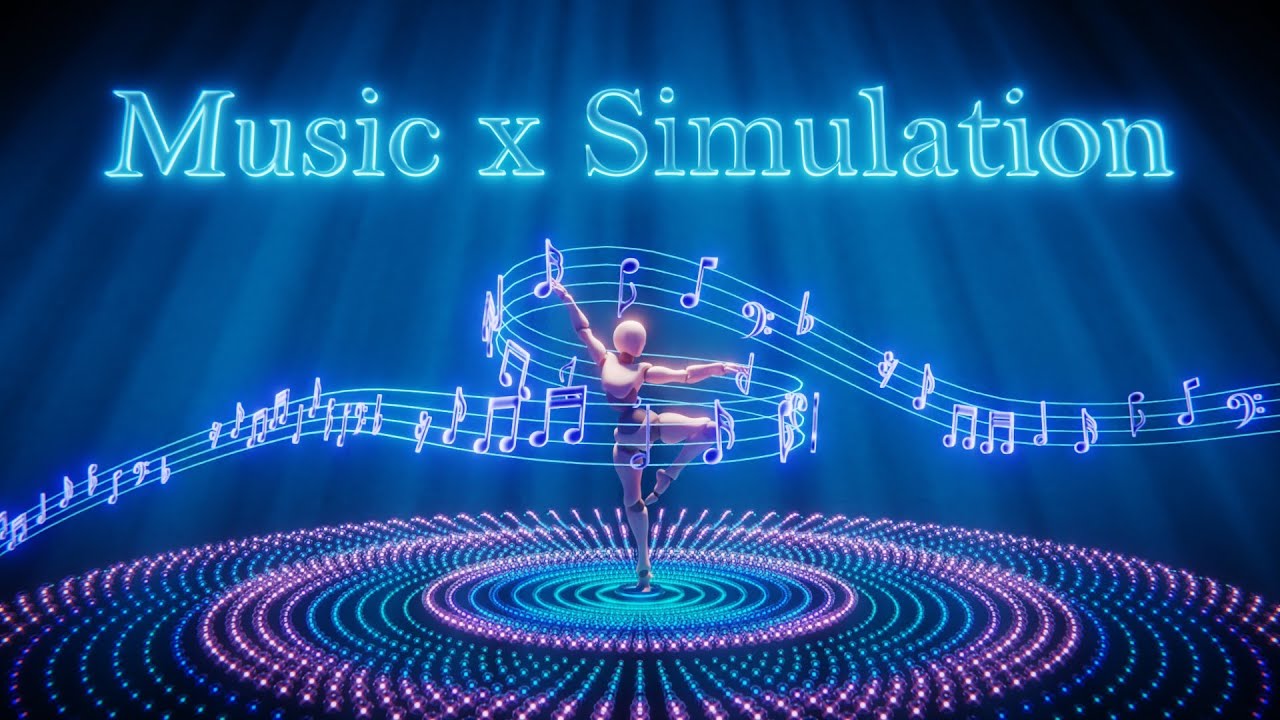 Simulation Nodes Tutorial: Music Visualizer | Blender 3.6 Geometry Nodes Tutorial