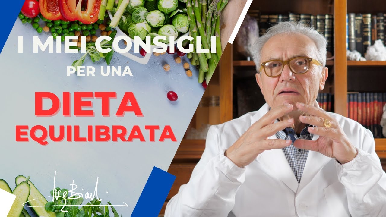 I miei CONSIGLI per una DIETA EQUILIBRATA!