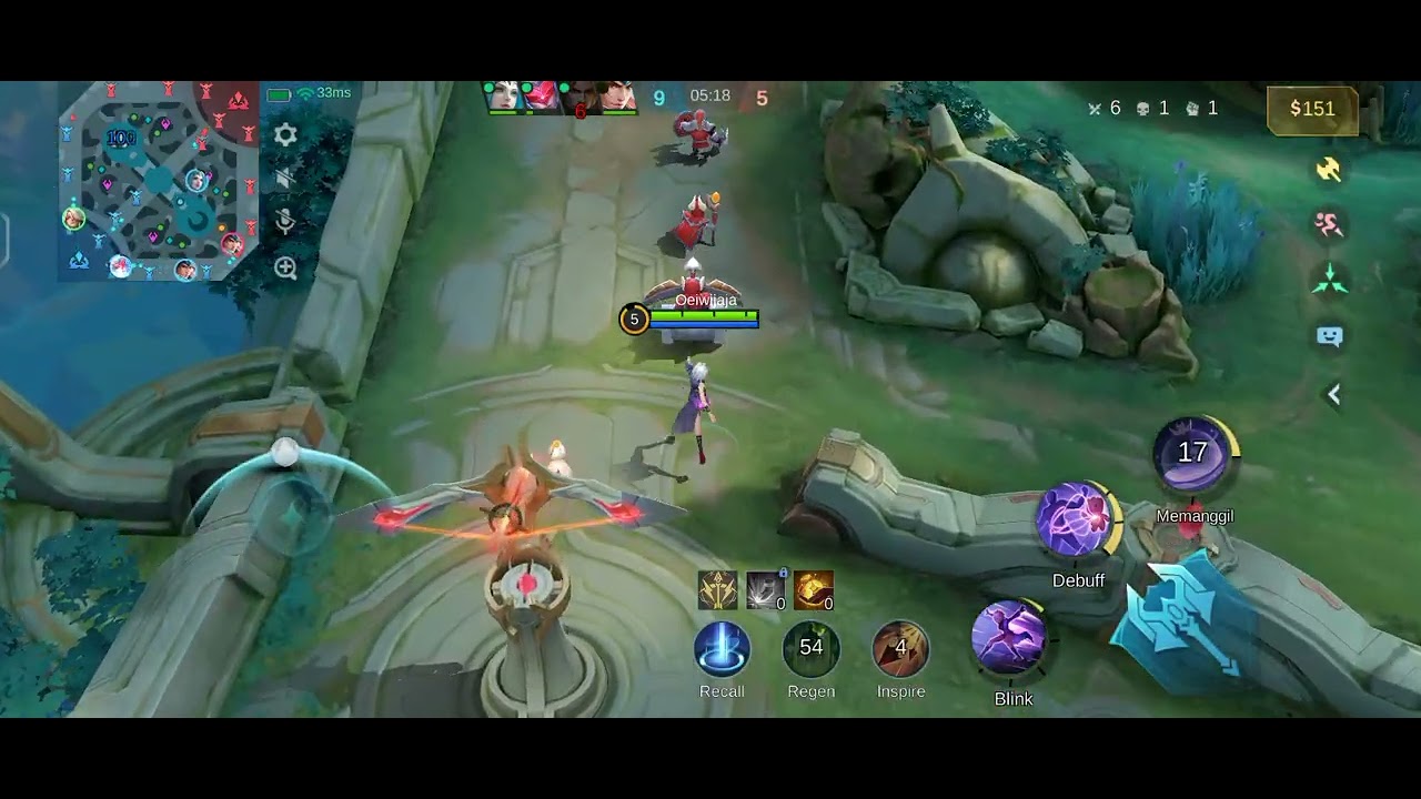 Main Game Mobile Legends Menang #mobilelegend #mobilelegends #mobilelegendsbangbang 