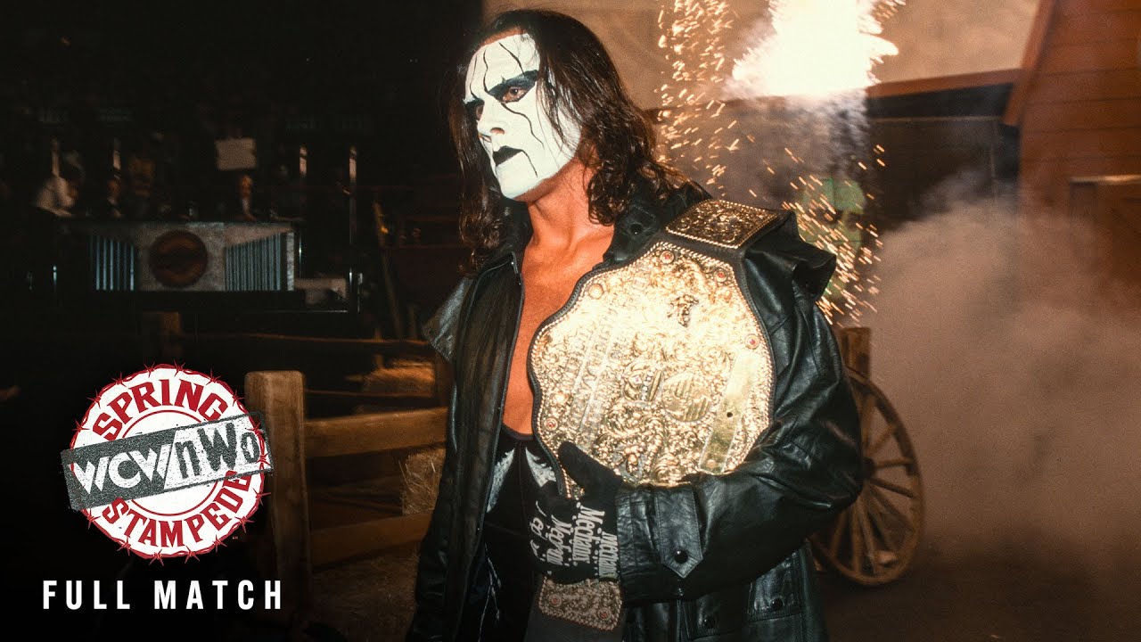 FULL MATCH: Sting vs. Randy Savage &ndash; No Disqualification WCW Title Match: WCW Spring Stampede 1998