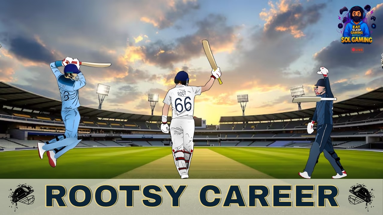 JOE ROOT HERO Part 3 | England Vs Australia Series Gameplay - Cricket Live Stream