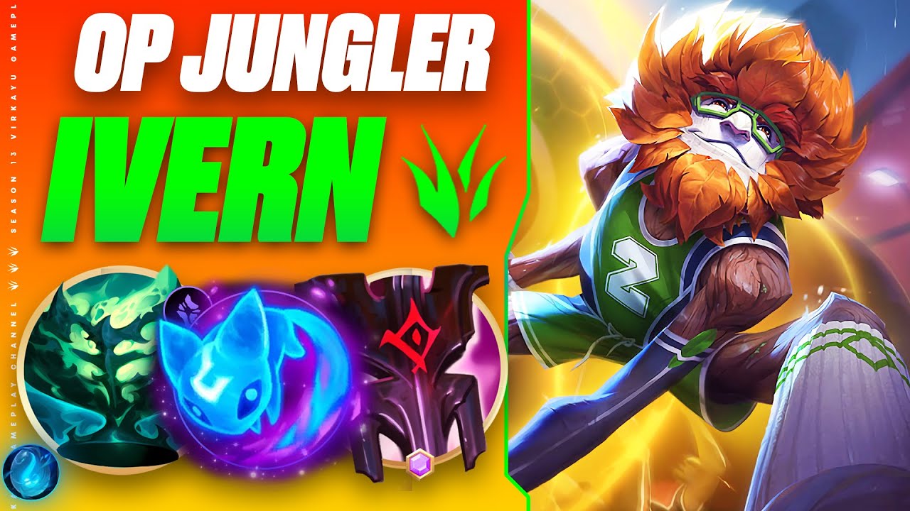 DAISY! 🌼 Buffed IVERN JUNGLE Is The Carry To All Other Carries! (Win con jungling is now EASY!)