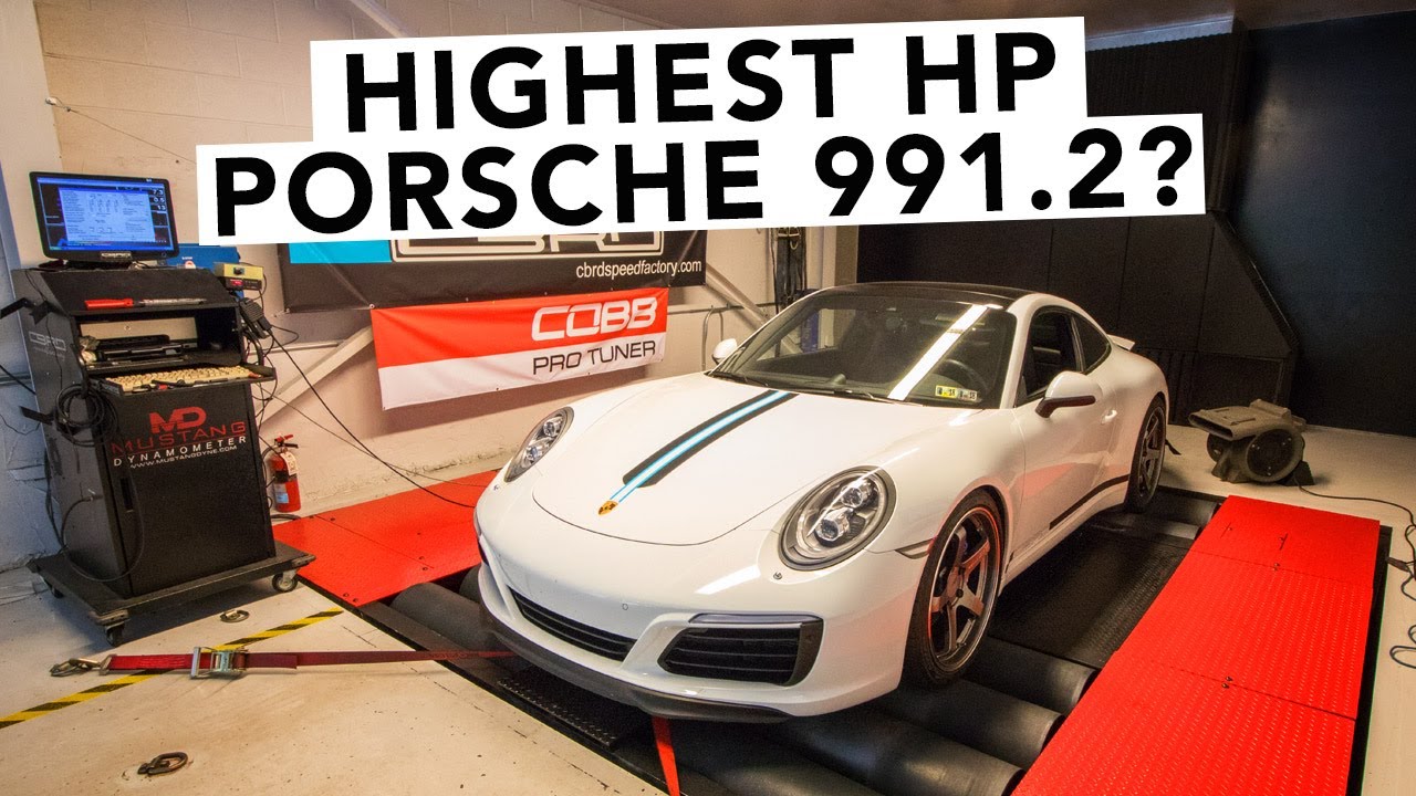 Porsche 911 991.2 Carrera Makes How Much Power?!