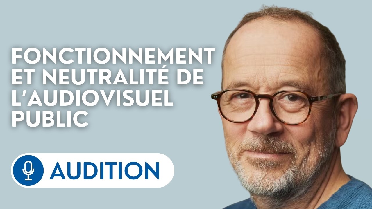 🔴 Audition de Thomas Legrand, journaliste, par la commission d&rsquo;enqu&ecirc;te sur l&rsquo;audiovisuel public