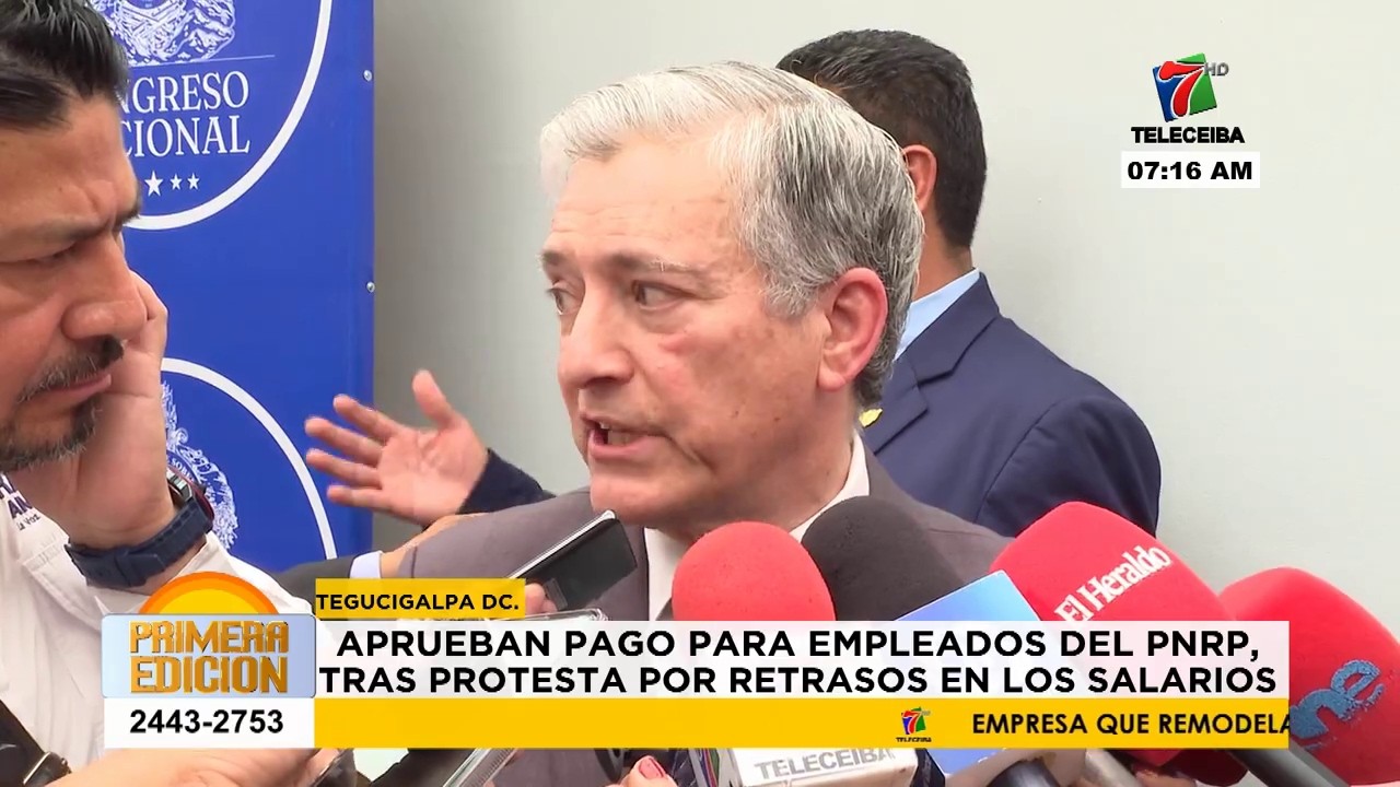 Aprueban pago para empleados del PNRP tras protesta por retrasos en los salarios