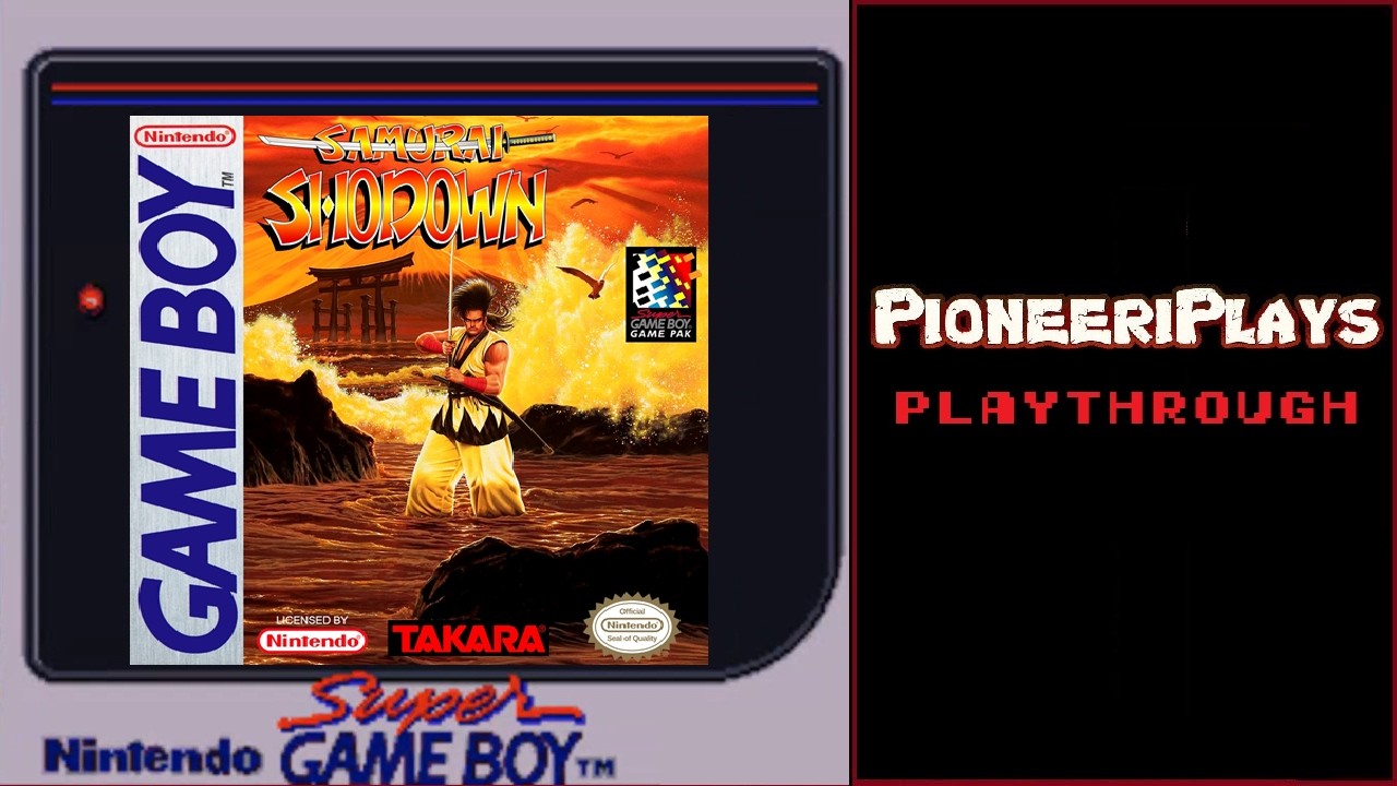Samurai Shodown (Gameboy) - Playthrough - Gameboy Quest (234 / 506)