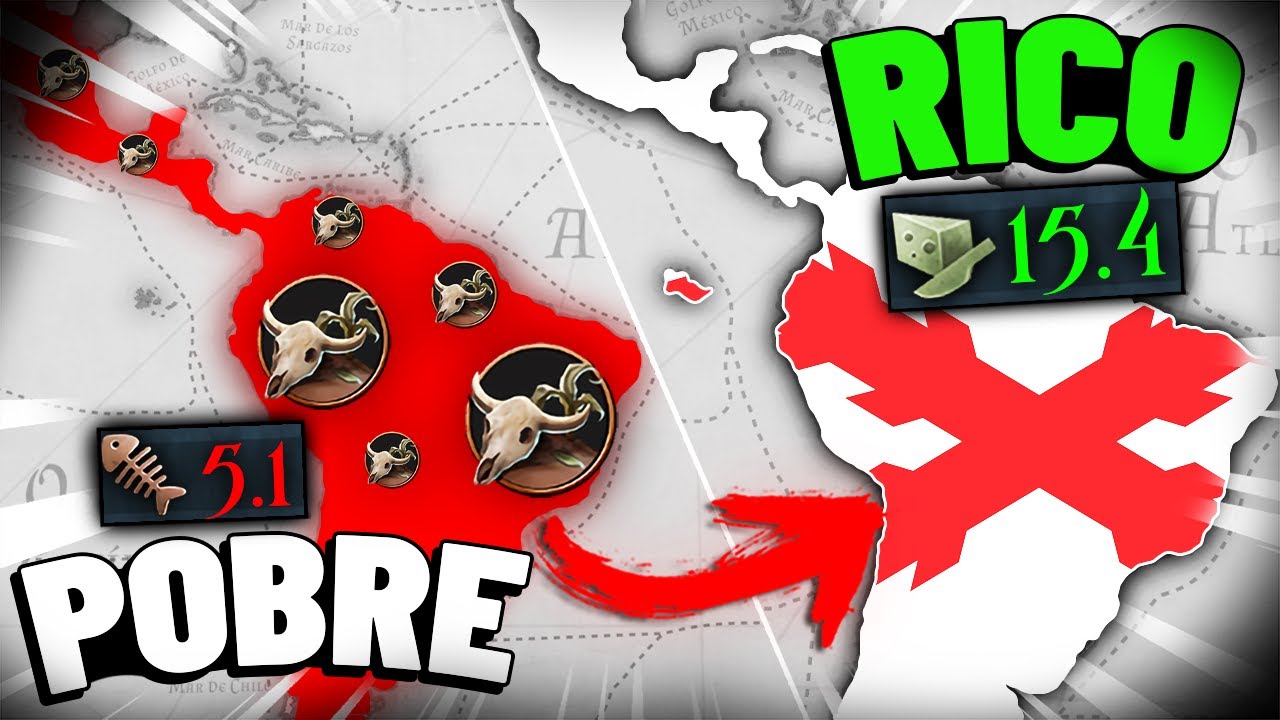 Eu refiz TODAS AS COLONIAS do IMPERIO ESPANHOL no Victoria 3